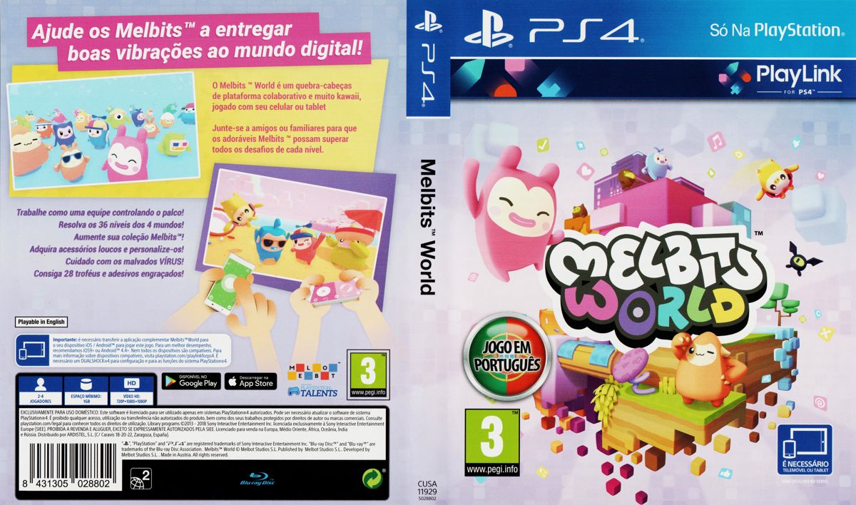 Melbits World box art for Playstation 4